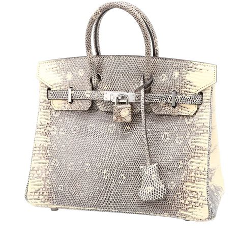 hermes birkin lucertola